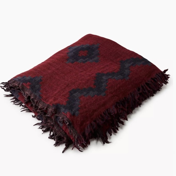 Wilfred Diamond Mosaic Blanket Scarf - Picture 3 of 4